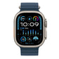 Frerndorf | Ocean Silikon-Uhrenband für Apple Watch Series 9&8&7 41mm / SE 3& SE 2&6&SE&5&4 40mm / 3&2&1 38mm (Blau)