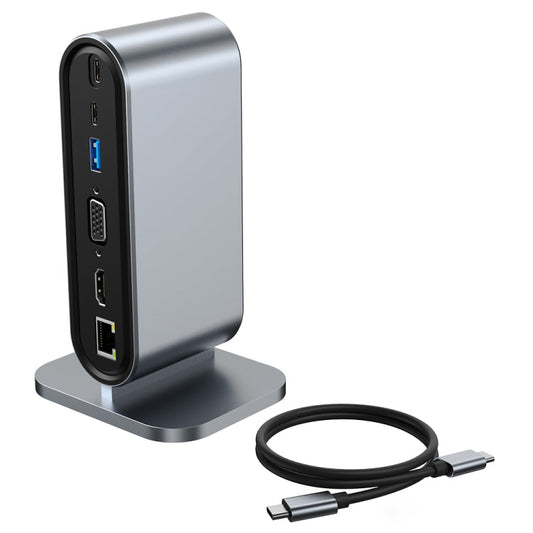 Frendorf | 12 in 1 USB-C / Type-C Vertikaler Multi-Schnittstellen HUB Adapter