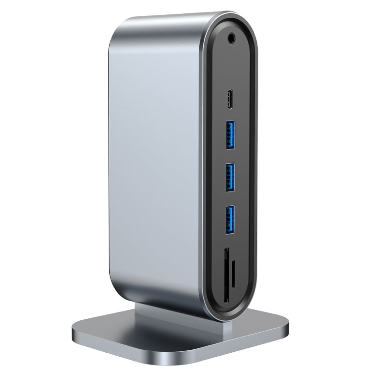 Frendorf | 12 in 1 USB-C / Type-C Vertikaler Multi-Schnittstellen HUB Adapter