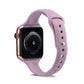 Frendorf | Für Apple Watch 5/4 40mm & 3/2/1 38mm Dünnes Silikon-Armband (Lila)