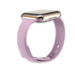 Frendorf | Für Apple Watch 5/4 40mm & 3/2/1 38mm Dünnes Silikon-Armband (Lila)