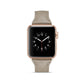 Frendorf | Für Apple Watch 5/4 40mm & 3/2/1 38mm Dünnes Lederarmband (Grau)