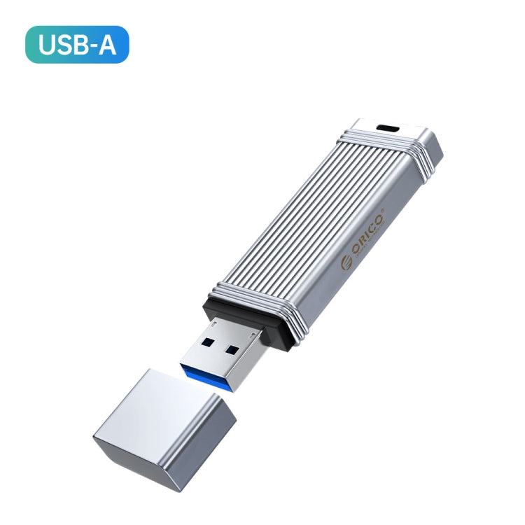 Frendorf | ORICO 64GB USB-A USB3.2 Gen1 USB Flash Drive, Read 260MB/s, Write 50MB/s (Silber)