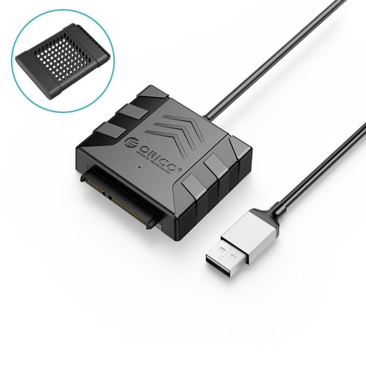 Frendorf | ORICO UTS1 USB 2.0 2.5-Zoll SATA HDD-Adapter mit Silikonhülle, Kabellänge: 0,3 m
