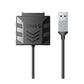 Frendorf | ORICO UTS1 USB 2.0 2.5-Zoll SATA HDD-Adapter mit Silikonhülle, Kabellänge: 0,3 m