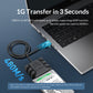 Frendorf | ORICO UTS1 USB 2.0 2.5-Zoll SATA HDD-Adapter mit Silikonhülle, Kabellänge: 0,3 m