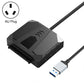 Frendorf | ORICO UTS2 USB 3.0 2.5-Zoll SATA HDD Adapter mit 12V 2A Netzteil, Kabellänge: 0,3m (AU-Stecker)