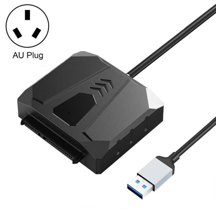 Frendorf | ORICO UTS2 USB 3.0 2.5-Zoll SATA HDD Adapter mit 12V 2A Netzteil, Kabellänge: 0,3m (AU-Stecker)