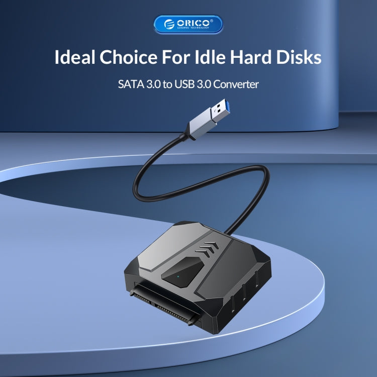 Frendorf | ORICO UTS2 USB 3.0 2.5-Zoll SATA HDD Adapter mit 12V 2A Netzteil, Kabellänge: 0,3m (AU-Stecker)