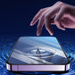 Frendorf | Für iPhone 14 Pro Max TOTUDESIGN AB-057 HD Seidenbild Staubdicht Tempered Glass Film