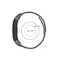 Frendorf | Für Huawei Band 4 Pro (TER-B29S) / Band 3 Pro (TER-B29) / Band 3 (TER-B09) Drei Perlen Stahl Handgelenkarmband Uhrband (Rosa Pink)