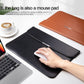 Frendorf | Für 13,3 / 13,6 / 14 Zoll Laptop Ultra-dünne Leder Laptop Hülle (Braun)