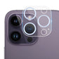 Frendorf | Für iPhone 14 Pro Max / 14 Pro Tempered Glass CD Texture Back Camera Film (Blau)
