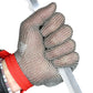Frendorf | 304 Edelstahl 5 Finger Stahlring Anti-Schneid Arbeitschutz Handschuhe, Größe:XS