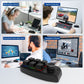 Frendorf | USB Kabel RGB Benutzerdefinierte Mechanische Tastatur 6 Tasten 1 Knopf Programmierung Gaming Keypad (Schwarz)