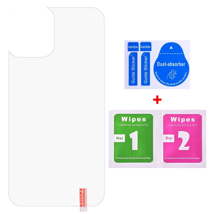 Frendorf | Für iPhone 12 mini 9H 2.5D Halbscreen Transparent Rückseitige Gehärtete Glasfolie