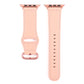 Frendorf | Für Apple Watch Serie 7 41mm / 6 & SE & 5 & 4 40mm / 3 & 2 & 1 38mm Einfarbiges Echtes Leder Armband (Rosa)
