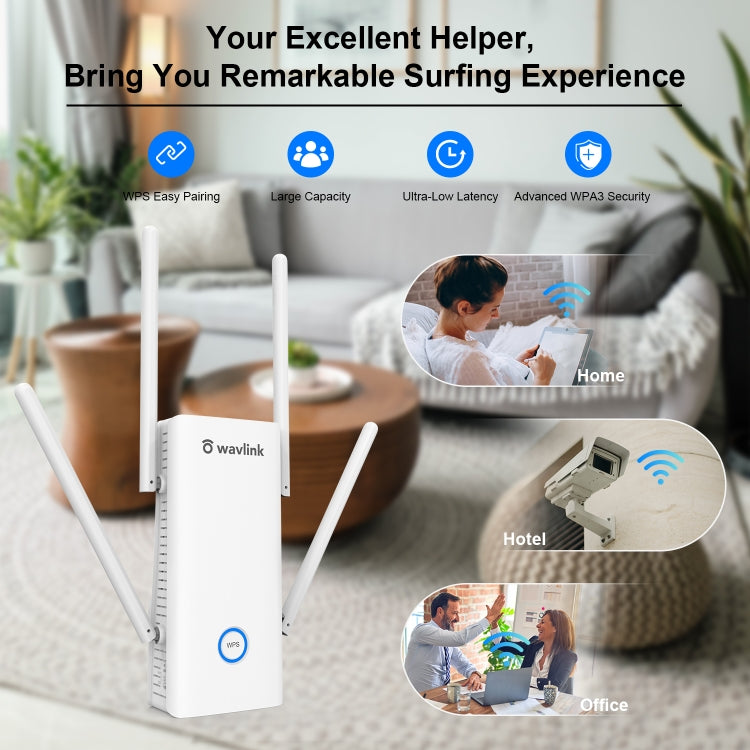 Frendorf | Wavlink AERIAL D4X AX1800Mbps Dual Frequenz WiFi Signalverstärker WiFi6 Extender (AU Stecker)
