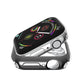 Frendorf | Für Apple Watch Series 5 & 4 40mm Plattierung TPU Rundloch-Hohl-Schutzgehäuse (Schwarz)