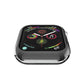 Frendorf | Für Apple Watch Series 5 & 4 40mm Plattierung TPU Rundloch-Hohl-Schutzgehäuse (Schwarz)