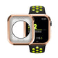 Frendorf | Für Apple Watch Series 5 & 4 40mm Plattierung TPU Rundloch Hohlraum Schutzgehäuse (Roségold)