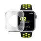 Frendorf | Für Apple Watch Series 5 & 4 40mm Plattierung TPU Rundloch-Hohlraumschutzgehäuse (Transparent)