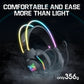 Frendorf | X26 USB+3.5mm RGB Verkabeltes Gaming-Headset (Schwarz)