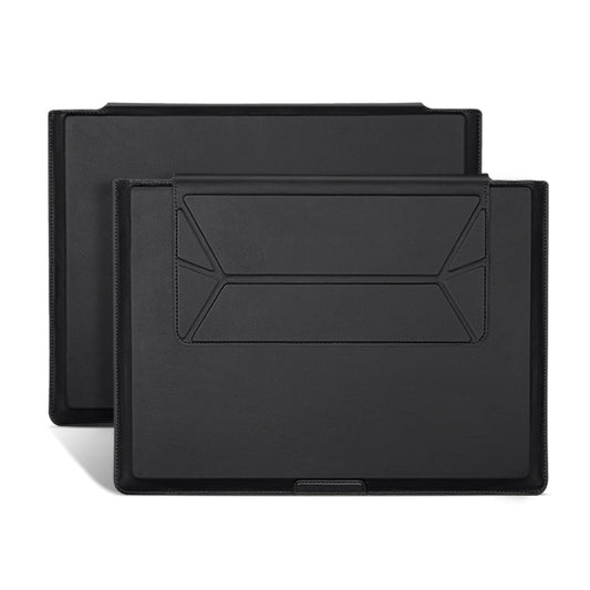 Frendorf | 15-16 Zoll Universal Laptop Magnethalter Nähen Innentasche (Schwarz)