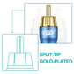 Frendorf | EMK 2 x RCA Stecker auf 2 x RCA Stecker vergoldeter Anschluss Nylongewebe Koaxial Audio Kabel für TV / Verstärker / Heimkino / DVD, Kabel Länge: 3m (Dunkelblau)