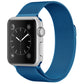 Frerndorf | Für Apple Watch Series 9&8&7 41mm / 6 & SE & 5 & 4 40mm / 3 & 2 & 1 38mm Mailänder Schleife Magnetische Edelstahl Uhrenarmband (Porzellanblau)