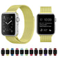 Frerndorf | Für Apple Watch Series 9&8&7 41mm / 6 & SE & 5 & 4 40mm / 3 & 2 & 1 38mm Mailänder Schleife Magnetische Edelstahl Uhrenarmband (Porzellanblau)