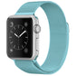 Frerndorf | Für Apple Watch Ultra 49mm & Watch Ultra 2 49mm / Series 9 & 8 & 7 45mm / 6 & SE & 5 & 4 44mm / 3 & 2 & 1 42mm Milanese Loop Magnetische Edelstahl-Uhrband (Türkis)