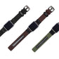 Frendorf | Für Apple Watch Series 7 41mm / 6 & SE & 5 & 4 40mm / 3 & 2 & 1 38mm Nylon Uhrenarmband (Armeegrün)