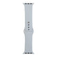 Frerndorf | Für Apple Watch Series 9&8&7 41mm / SE 3&SE 2&6&SE&5&4 40mm / 3&2&1 38mm Silikon-Uhrenarmband, Kurzer Abschnitt (weiblich)(Blau Grau)