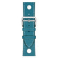 Frerndorf | Für Apple Watch Ultra 49mm / Series 8&7 45mm / SE 2&6&SE&5&4 44mm / 3&2&1 42mm Leder Drei Löcher Uhrenarmband (Blau)