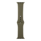 Frerndorf | Für Apple Watch Series 9&8&7 41mm / SE 3&SE 2&6&SE&5&4 40mm / 3&2&1 38mm Silikon-Uhrenarmband, Langer Abschnitt (Herren)(Khaki)