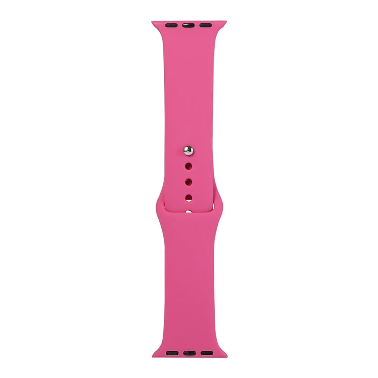 Frerndorf | Für Apple Watch Series 9&8&7 41mm / SE 3&SE 2&6&SE&5&4 40mm / 3&2&1 38mm Silikon-Uhrenarmband, Lange Sektion (Männer)(Drachenfrucht)