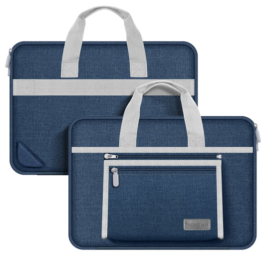 Frendorf | 15-16 Zoll Oxford-Gewebe Tragbare Laptop-Handtasche (Dunkelblau)