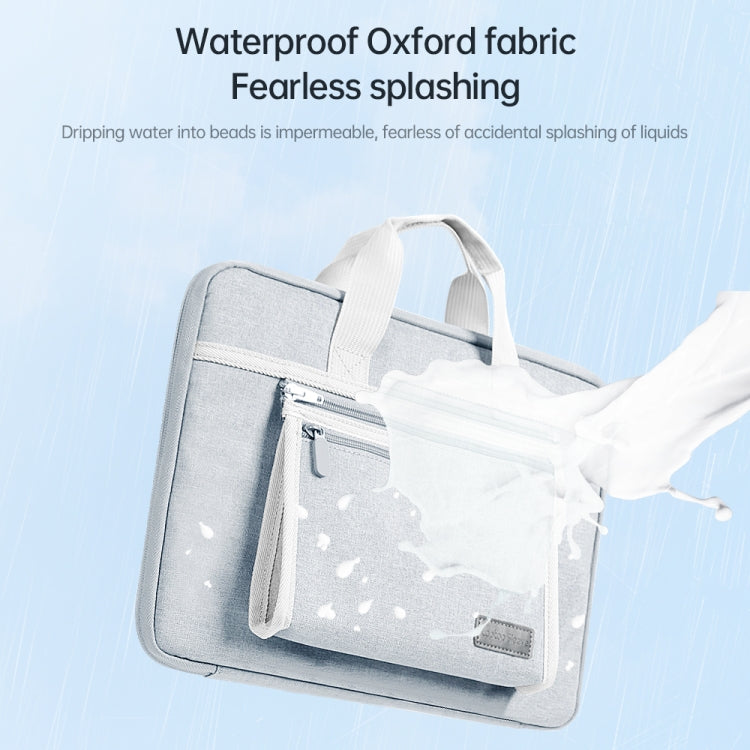 Frendorf | 15-16 Zoll Oxford-Gewebe Tragbare Laptop-Handtasche (Dunkelblau)
