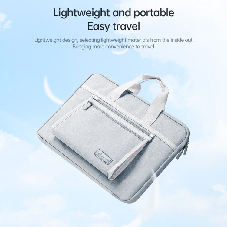 Frendorf | 15-16 Zoll Oxford-Gewebe Tragbare Laptop-Handtasche (Dunkelblau)
