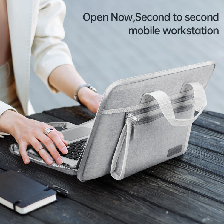 Frendorf | 13/13.3 Zoll Oxford-Stoff Tragbare Laptop-Handtasche (Dunkelblau)