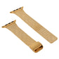 Frerndorf | Für Apple Watch Series 9&8&7 41mm / SE 3&SE 2&6&SE&5&4 40mm / 3&2&1 38mm Milanese Edelstahl-Uhrenarmband (Gold)