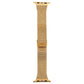 Frerndorf | Für Apple Watch Series 9&8&7 41mm / SE 3&SE 2&6&SE&5&4 40mm / 3&2&1 38mm Milanese Edelstahl-Uhrenarmband (Gold)