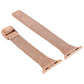 Frerndorf | Für Apple Watch Series 9&8&7 41mm / SE 3&SE 2&6&SE&5&4 40mm / 3&2&1 38mm Mailänder Edelstahl-Uhrenband (Rosé Gold)