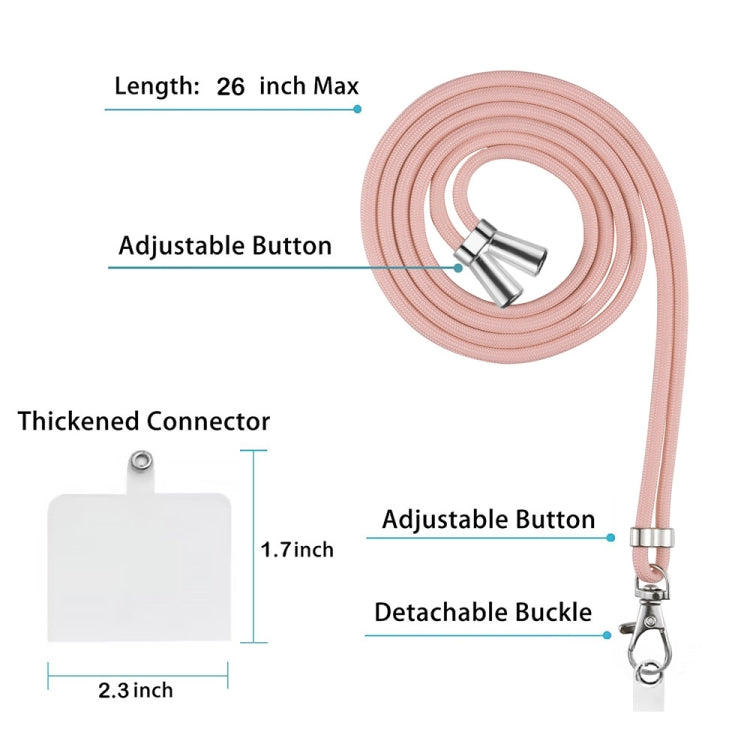 Frendorf | Für Samsung Galaxy S24 Ultra 5G Elektroplating Marmor doppelseitige IMD-Handyhülle mit Lanyard (Roségold 005)