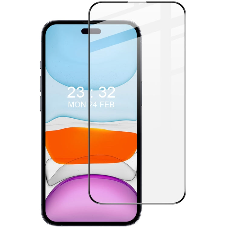 Frendorf | Für iPhone 15 Pro imak 9H Oberflächenhärte Vollbild gehärtete Glasschutzfolie Pro+ Serie