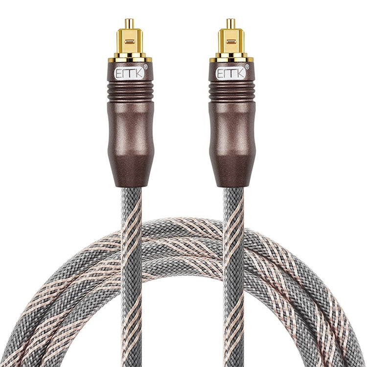 Frendorf | 20m EMK OD6.0mm Toslink Quadratanschluss zu Quadratanschluss TV Digital Audio Optisches Glasfaser Verbindungskabel