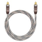 Frendorf | 20m EMK OD6.0mm Toslink Quadratanschluss zu Quadratanschluss TV Digital Audio Optisches Glasfaser Verbindungskabel