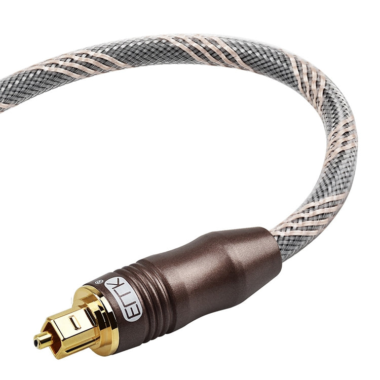 Frendorf | 20m EMK OD6.0mm Toslink Quadratanschluss zu Quadratanschluss TV Digital Audio Optisches Glasfaser Verbindungskabel
