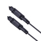 Frendorf | 25m EMK OD2.2mm Digital Audio Optical Fiber Kabel Kunststoff Lautsprecher Balance Kabel (Schwarz)